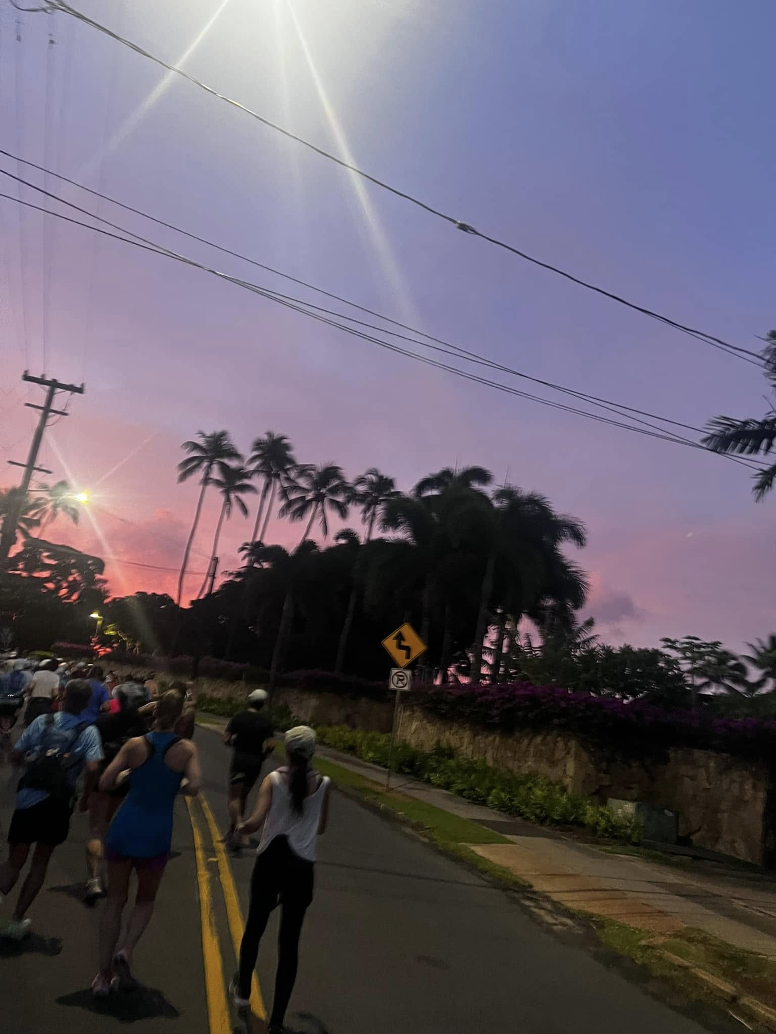 Todd and Melinda Wolfe at Honolulu Marathon