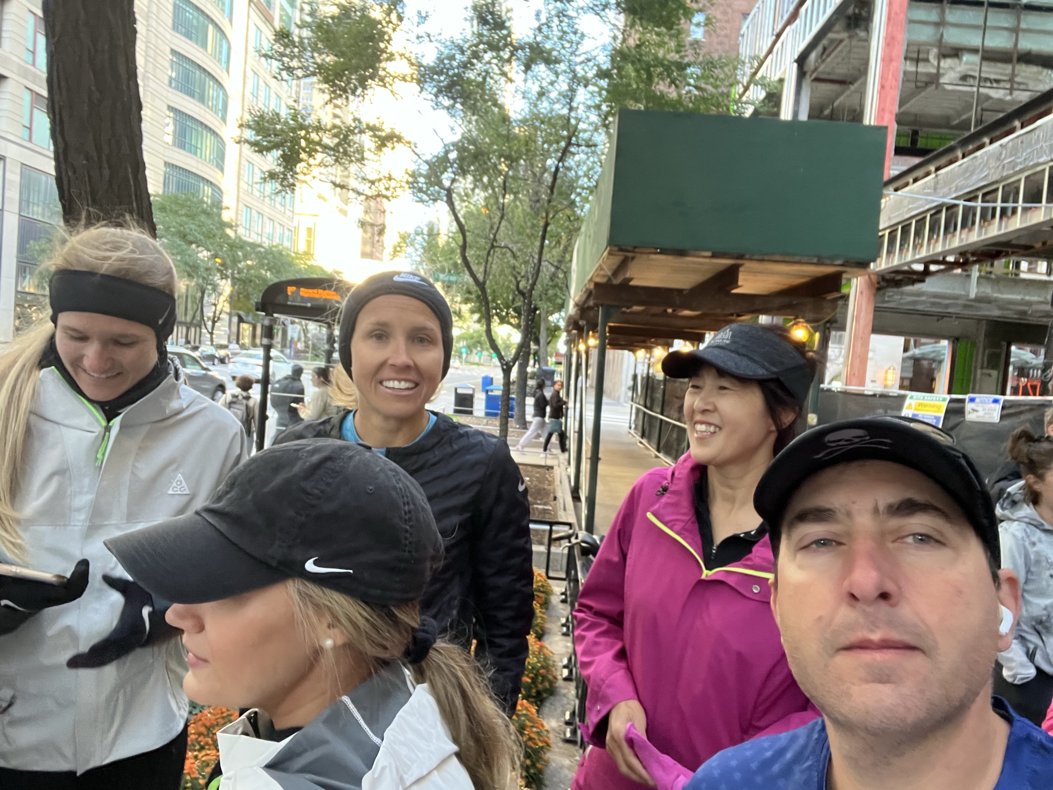 Todd and Melinda Wolfe at Bank of America Chicago Marathon