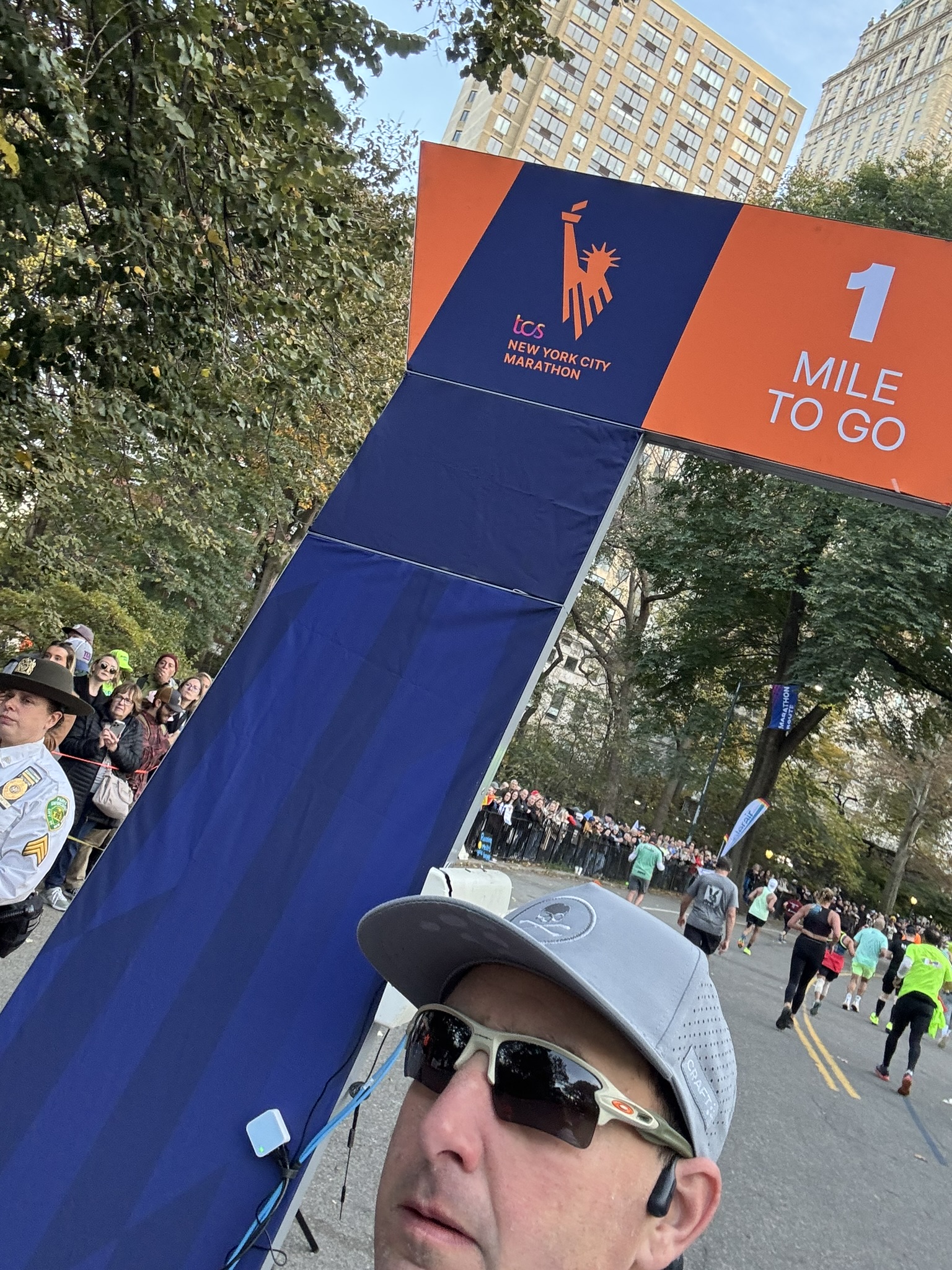 Todd and Melinda Wolfe at TCS New York City Marathon
