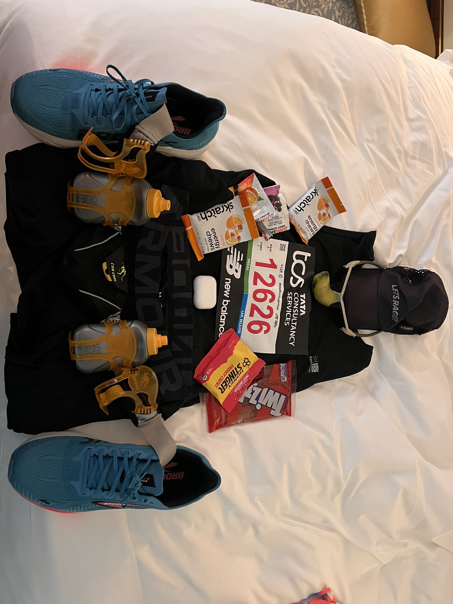 Todd and Melinda Wolfe at London Marathon